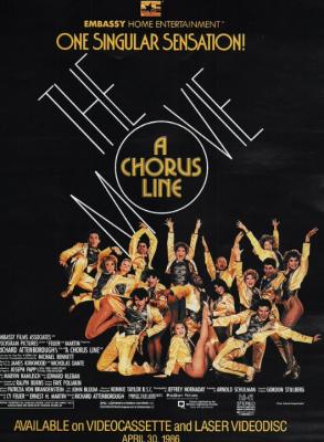 歌舞线上/a chorus line.1985电影海报