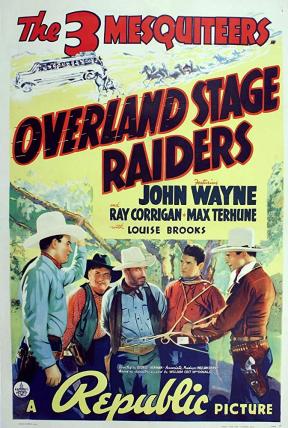 黄金劫案/Overland Stage Raiders电
影海报